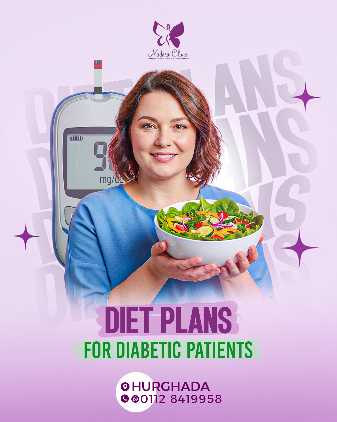 Dietary plans for diabetics in Hurghada